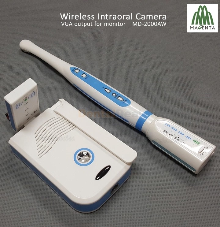 MD2000AW Dental Wireless Intraoral Camera 2.0 Mega Pixels CCD WIFI